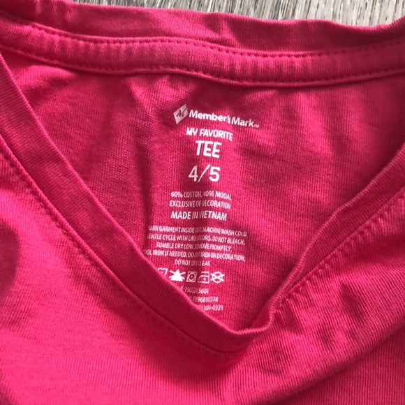 Bundle of Cat&Jack Sweatshirt, 4 Long Sleeve Shirts, 2 Leggings, 1 Jeans Sz 4/5 - Picture 4 of 16